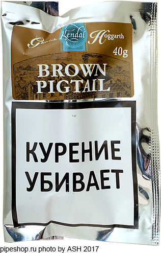   GAWITH HOGGARTH BROWN PIGTAIL,  Zip-Lock 40 g