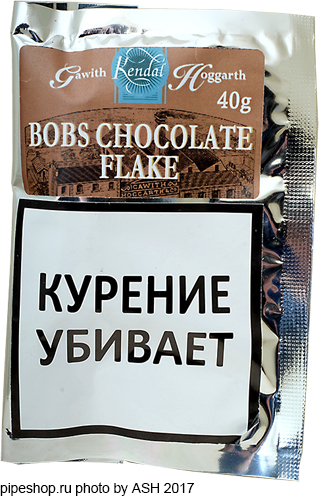   GAWITH HOGGARTH BOB`S CHOCOLATE FLAKE,  Zip-Lock 40 g