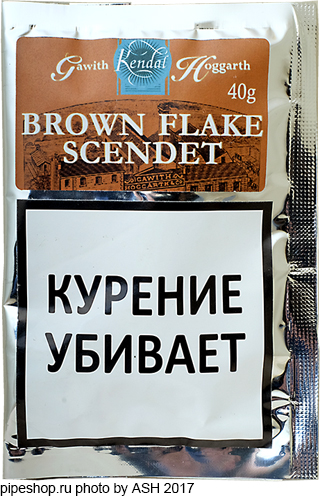   GAWITH HOGGARTH BROWN FLAKE SCENDET,  Zip-Lock 40 g