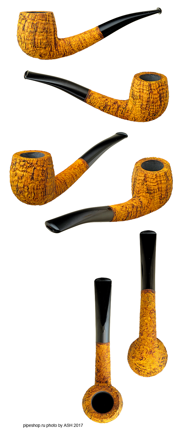   IL DUCA TAN SANDBLAST BENT BILLIARD