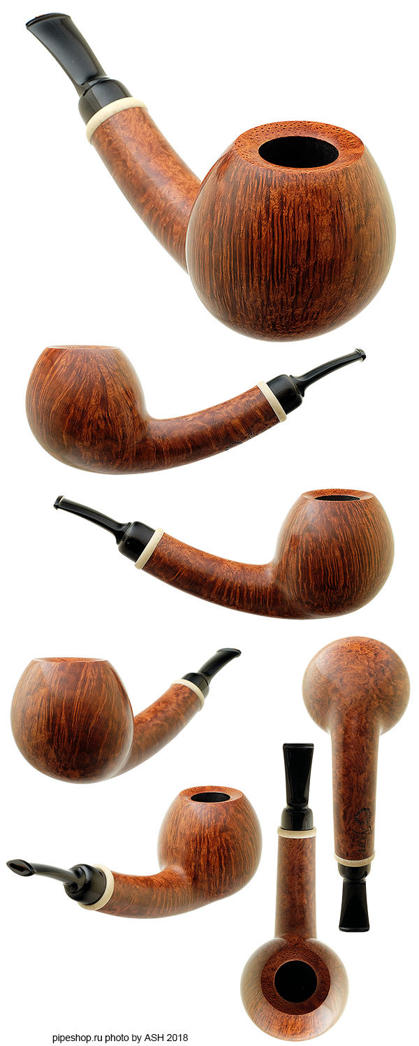   NANNA IVARSSON SMOOTH BENT LONG SHANK APPLE WITH BONE 3718