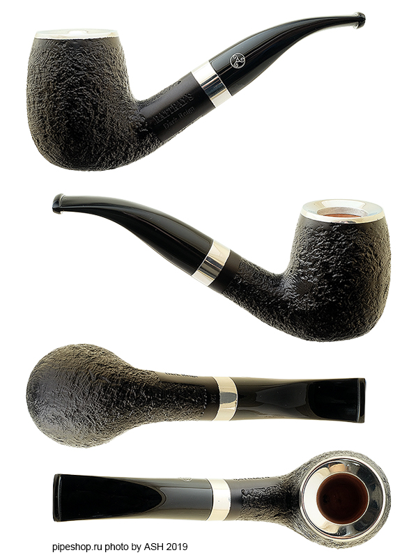   RATTRAY`S DARK REIGN SANDBLAST 124 BENT BILLIARD,  9 