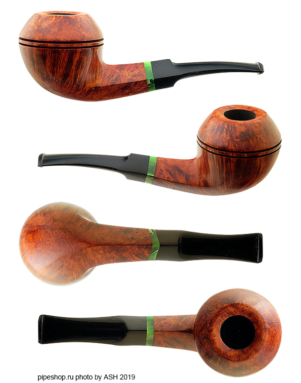   REFBJERG SMOOTH BENT BULLDOG WITH DECO