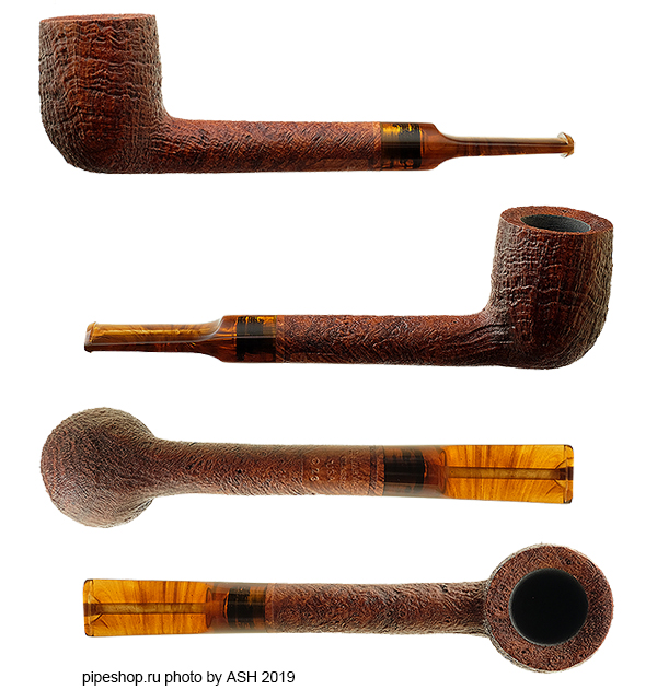   BRIARWORKS Classic BROWN BLAST LOVAT C23 WITH TORTOISE STEM