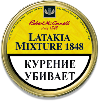   ROBERT McCONNELL HERITAGE LATAKIA MIXTURE 1848 50 g