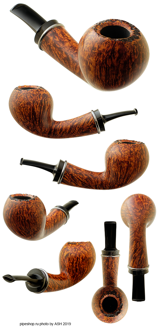   J. ALAN SMOOTH BENT PLATEAU ACORN WITH SILVER 1100-15