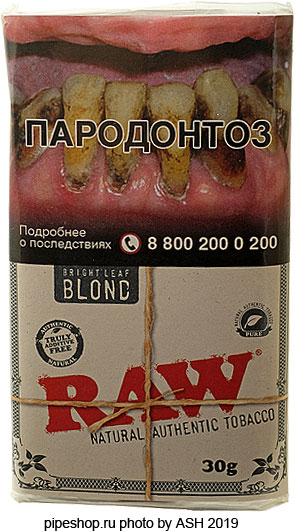   RAW BRIGHT LEAF BLOND 30 g.