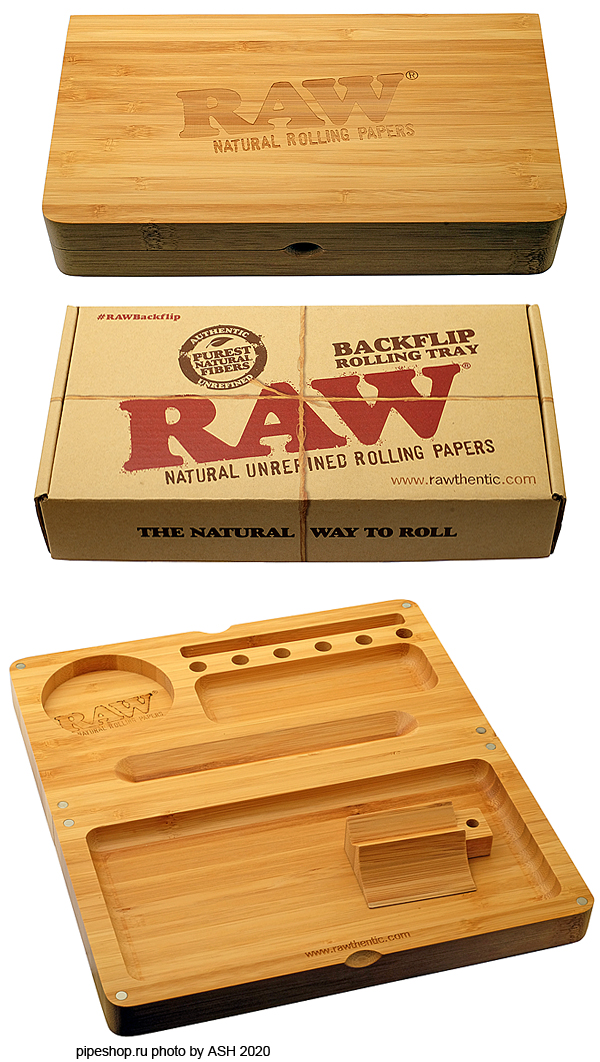 - RAW BACKFLIP ROLLING TRAY BAMBOO MAGNET 23,821,8 .