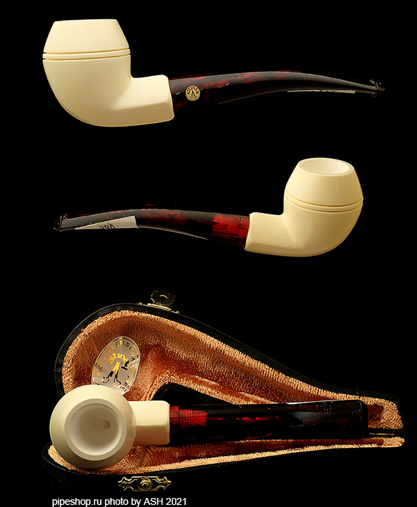   ALTINAY MEERSCHAUM BENT BULLDOG