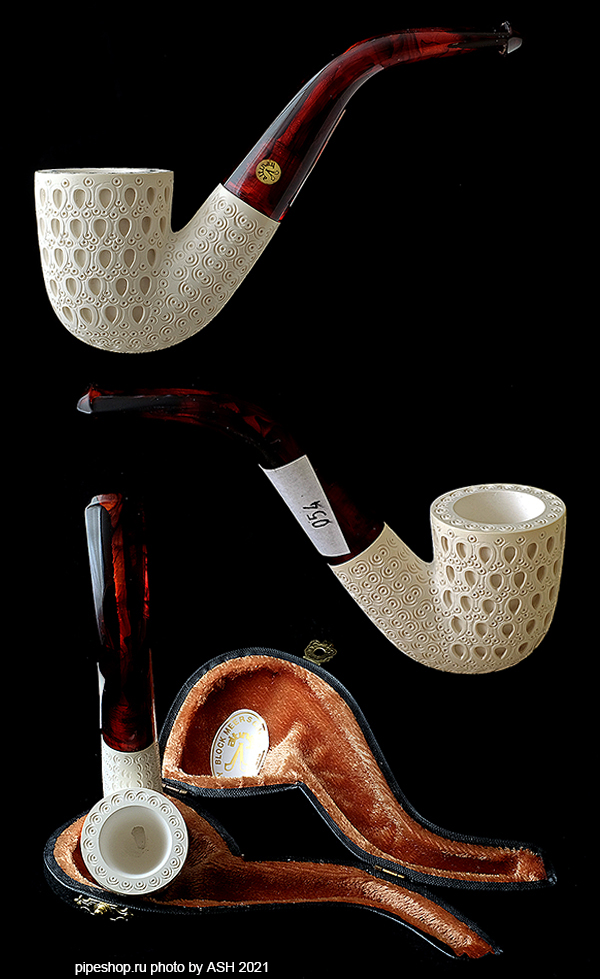   ALTINAY MEERSCHAUM CARVED BENT DUBLIN