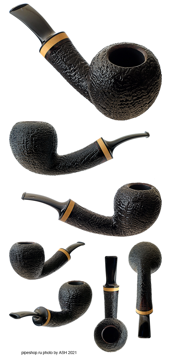   .  SANDBLAST BENT ACORN WITH BOXWOOD