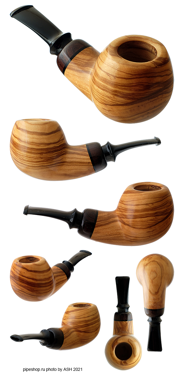    SMOOTH OLIVEWOOD BENT APPLE WITH PALISSANDRE