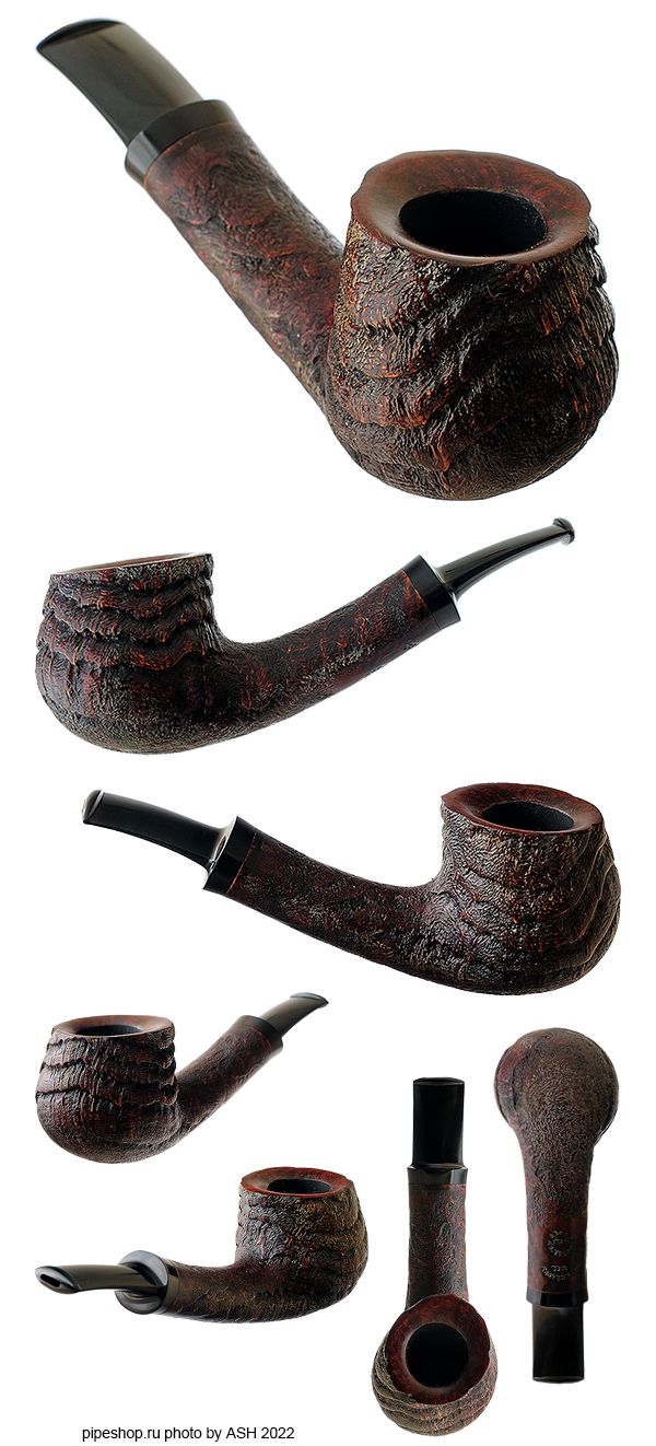   KOVALEV DOCTOR`S PIPES SANDBLAST STRAWBERRY TREE TWISTED BENT ESTATE NEW UNSMOKED (2013)