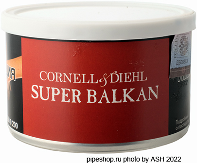   "CORNELL & DIEHL" English Blends SUPER BALKAN,  57 .