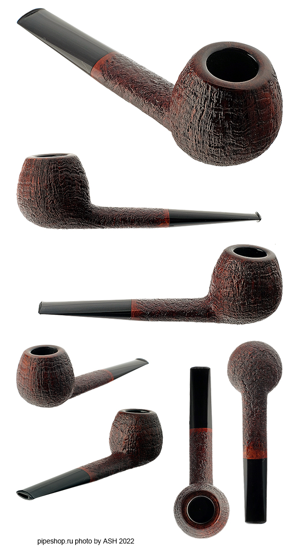   FORMER HANDMADE SANDBLAST APPLE OVAL SHANK ESTATE