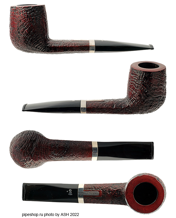   STANWELL POY 1994 SANDBLAST BILLIARD WITH SILVER ESTATE,  9 