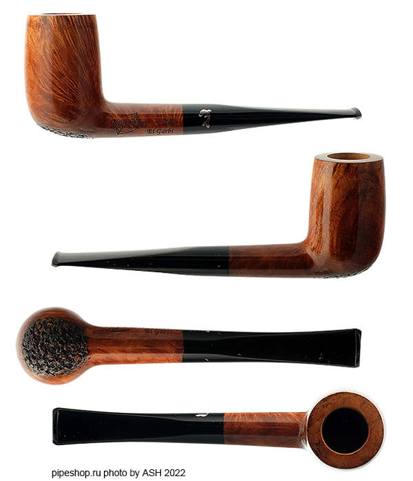   MARTIN El Garbi "2 LEAVES" SEMIRUSTIC BILLIARD ESTATE NEW UNSMOKED