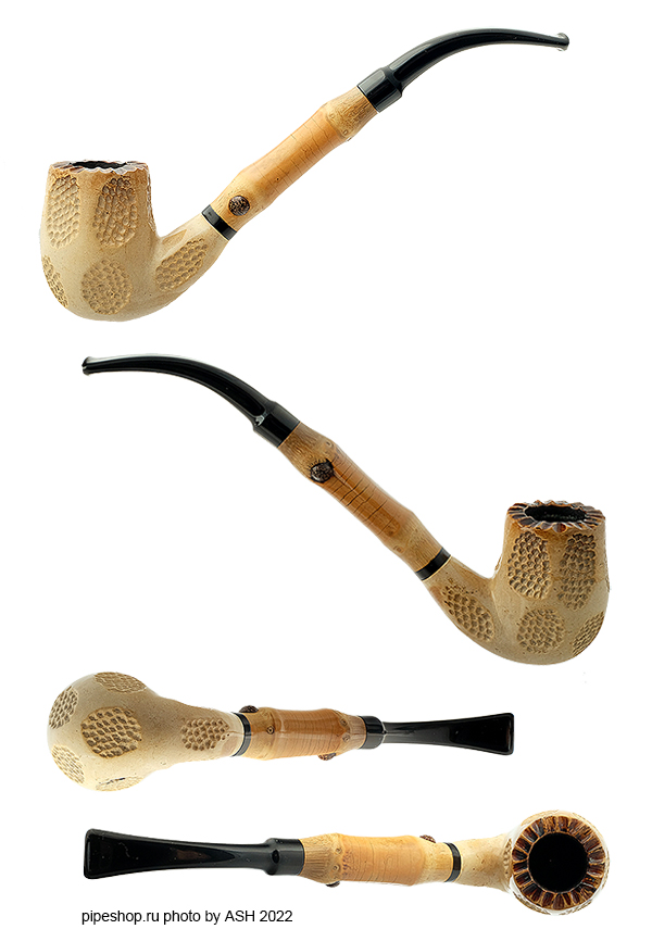   AFRICAN MEERSCHAUM BAMBOO BENT BILLIARD ESTATE