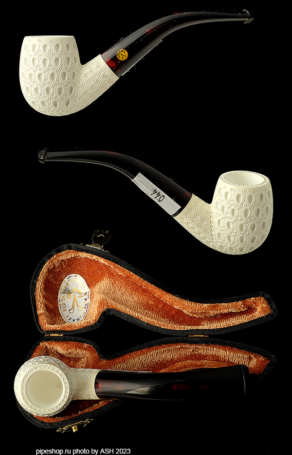   ALTINAY MEERSCHAUM CARVED BENT BILLIARD