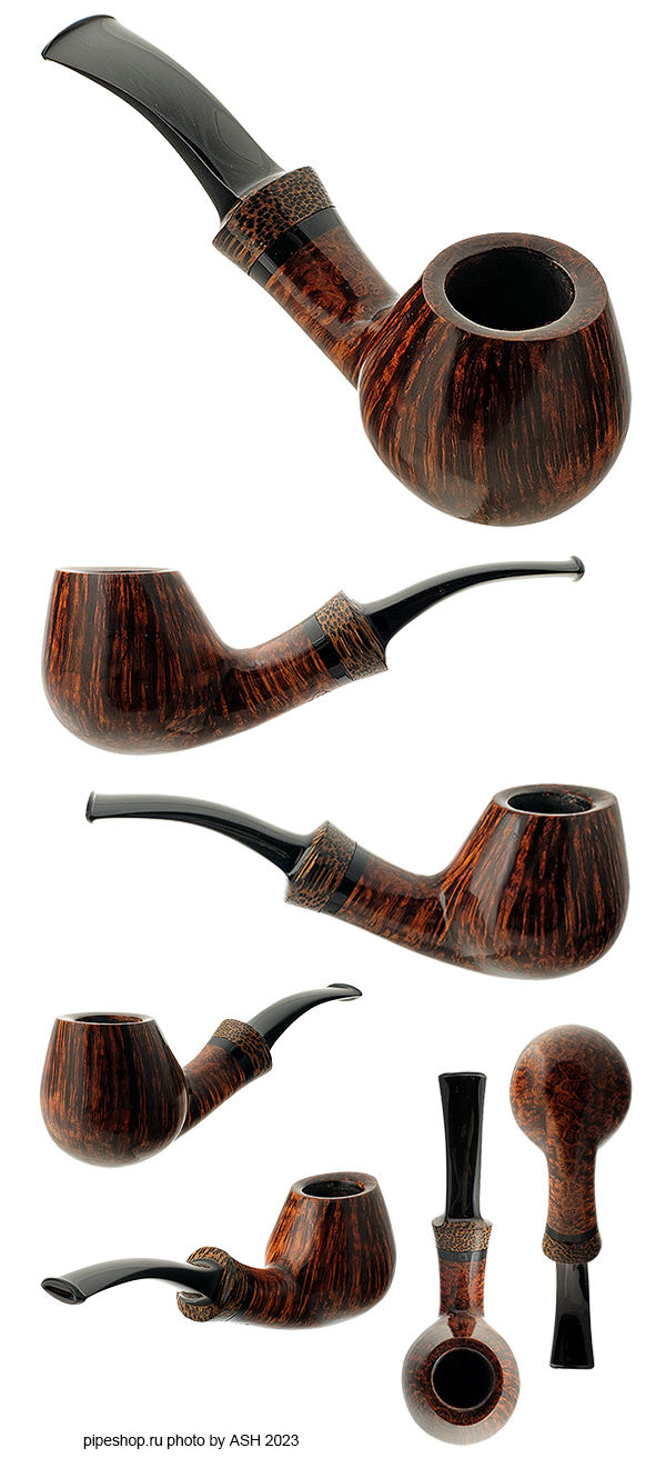   PAUL BECKER SMOOTH BENT BRANDY WITH PALMWOOD Gr. H ESTATE
