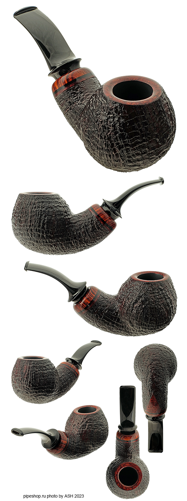   .  SANDBLAST BENT APPLE WITH COCOBOLO
