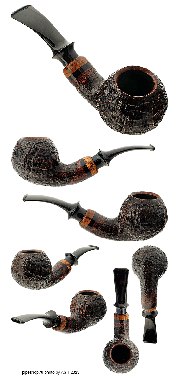   PS Studio SANDBLAST BENT APPLE WITH ZEBRANO