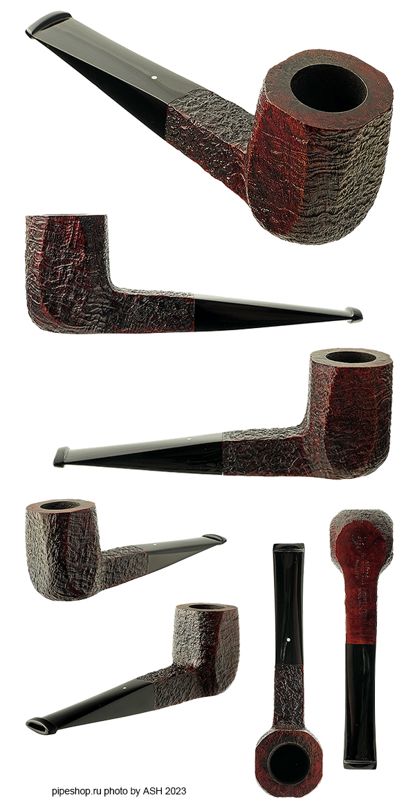   ALFRED DUNHILL`S THE WHITE SPOT SHELL BRIAR 4124 SQUARE PANEL (2015) ESTATE