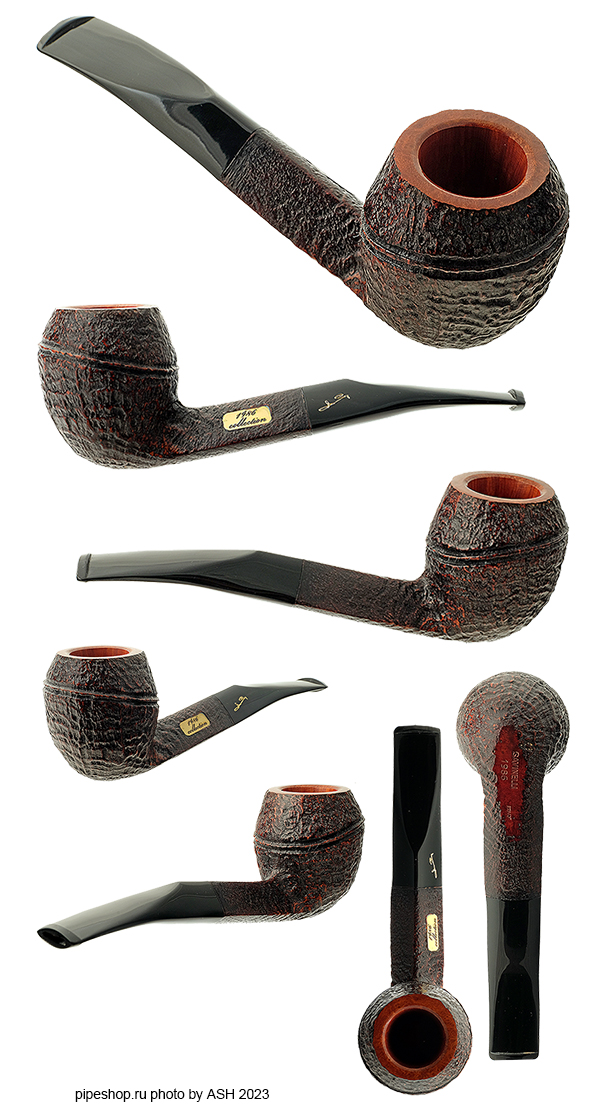   SAVINELLI 1986 COLLECTION SANDBLAST ESTATE NEW UNSMOKED,  6 