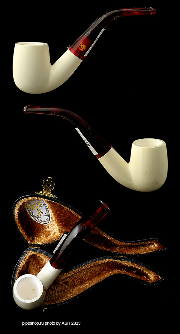   ALTINAY MEERSCHAUM BENT BILLIARD