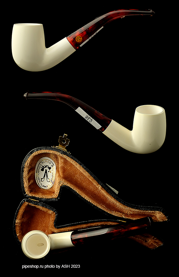   ALTINAY MEERSCHAUM BENT BILLIARD