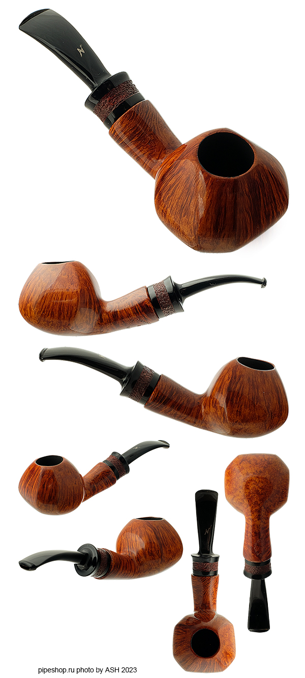   ERIK NORDING SMOOTH BENT PANELED TOMATO HIGH GRADE 18 ESTATE NEW UNSMOKED,  9 