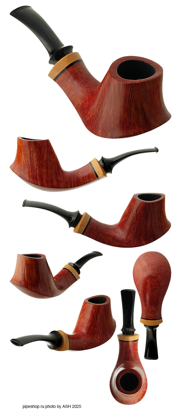   PETER HEDING SMOOTH VOLCANO WITH BOXWOOD Grade GOLD ESTATE NEW UNSMOKED