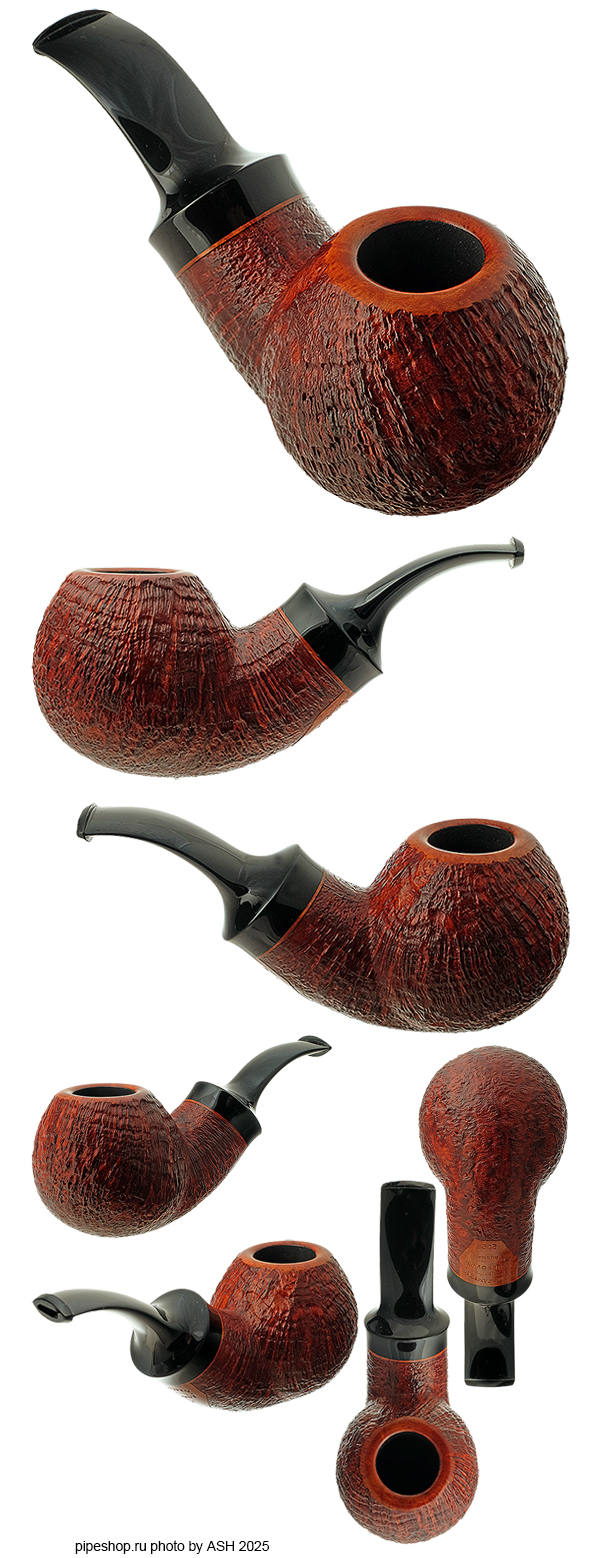   KONSTANTIN "BERK" BEREGOVOY SANDBLAST BENT CHUBBY APPLE