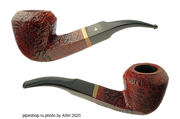   GBP TYNE BROWN SANDBLAST BENT BULLDOG 12,  9 