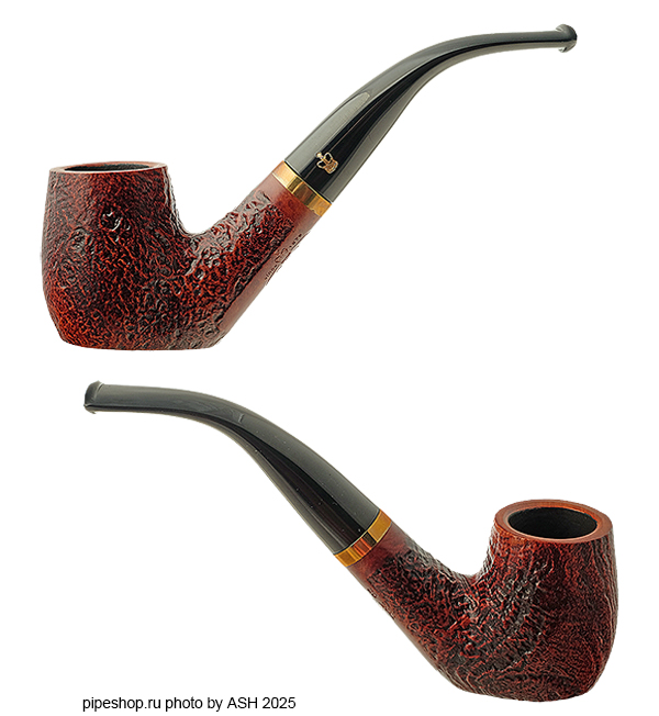   GBP TYNE BROWN SANDBLAST BENT BILLIARD SITTER 02,  9 