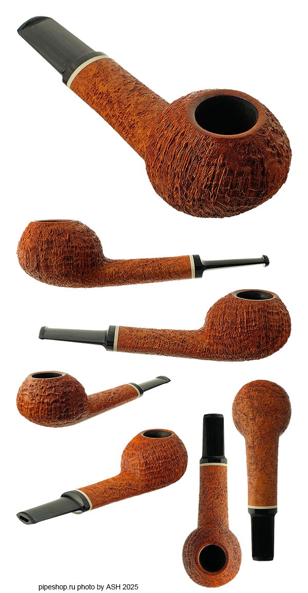  J. ALAN TAN SANDBLAST TOMATO WITH IVORITE 1575 19 ESTATE