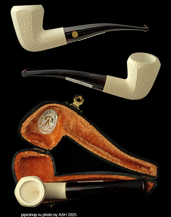   ALTINAY MEERSCHAUM RUSTIC BENT PANELED DUBLIN