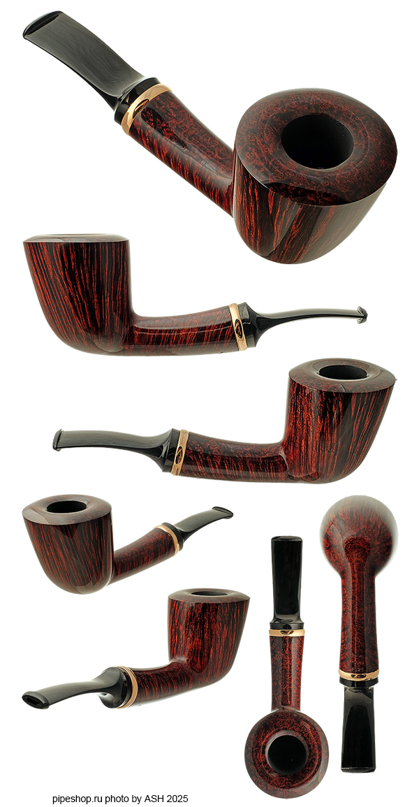   .  SMOOTH BENT DUBLIN WITH GILDED SILVER