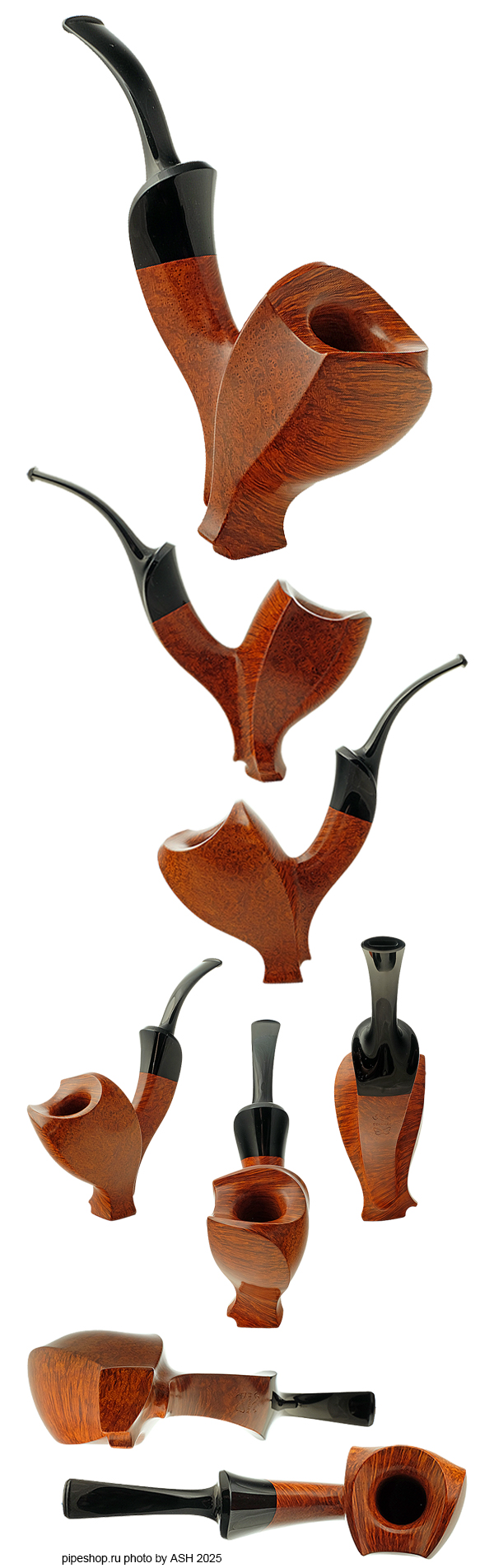   KENT RASMUSSEN SMOOTH FREEHAND BENT SITTER Grade BUTTERFLY