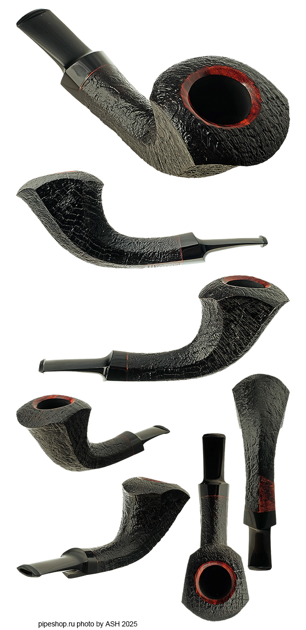  KONSTANTIN "BERK" BEREGOVOY SANDBLAST PANELED HORN