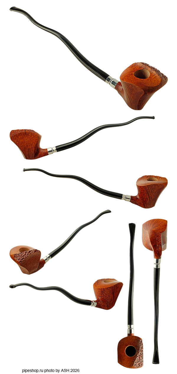 ����������� ������ KRSKA SMOOTH BENT PANELED PLATEAU DUBLIN WAVY CHURCHWARDEN Grade KING ESTATE NEW UNSMOKED