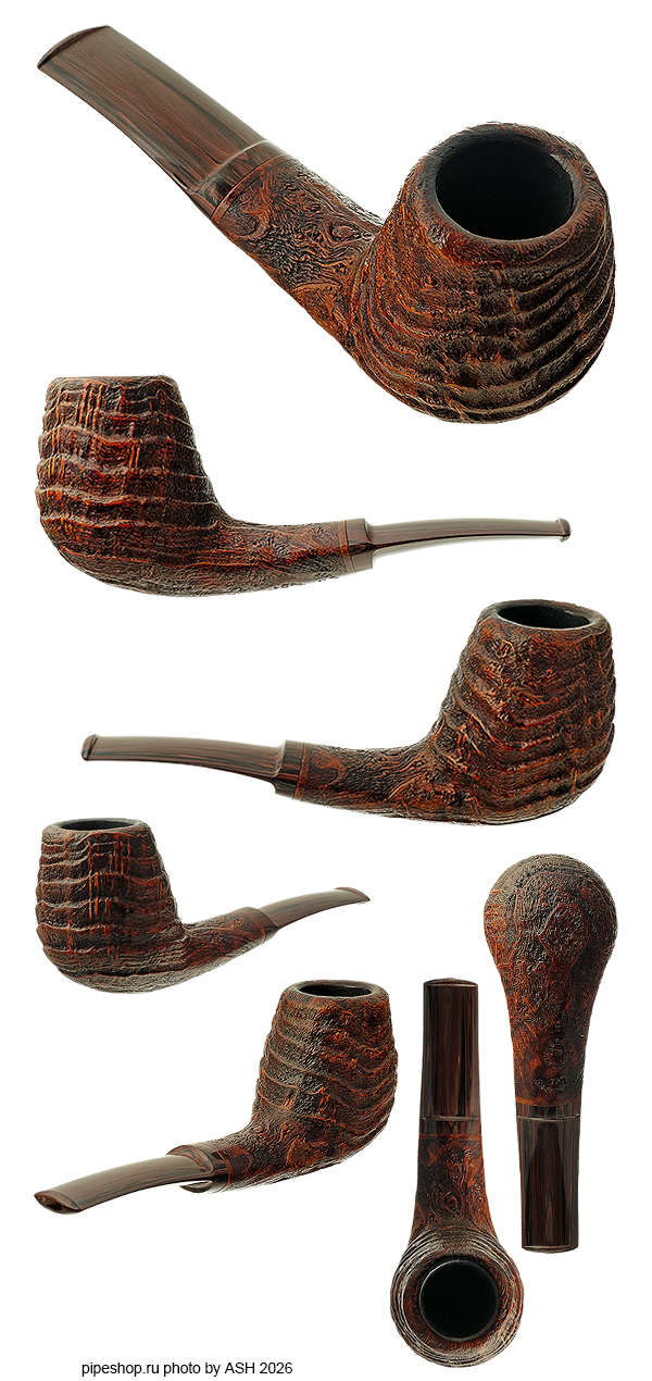 ����������� ������ KOVALEV DOCTOR`S PIPES SANDBLAST STRAWBERRY TREE BENT EGG (2014) ESTATE