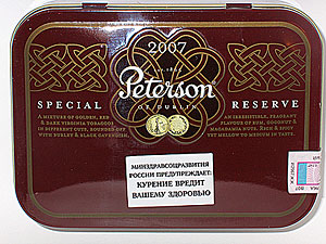   Peterson SPECIAL RESERVE 2007 Limited Edition  100 g