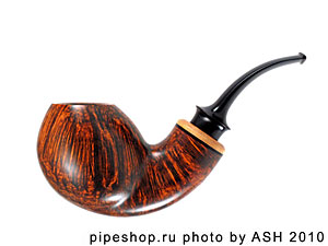   PETER HEDING SMOOTH BENT BRANDY with boxwood Grade Gold