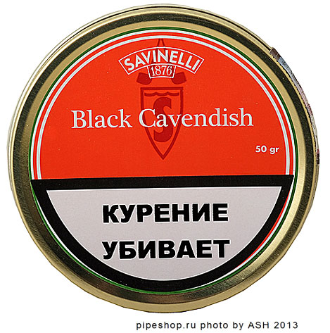  SAVINELLI BLACK CAVENDISH,  50 g
