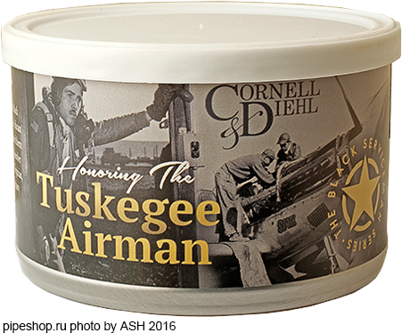   "CORNELL & DIEHL" Tinned Blends TUSKEGEE AIRMAN,  57 .