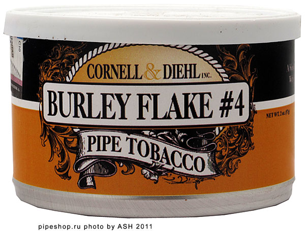   "CORNELL & DIEHL" Tinned Blends BURLEY FLAKE # 4,  57 .