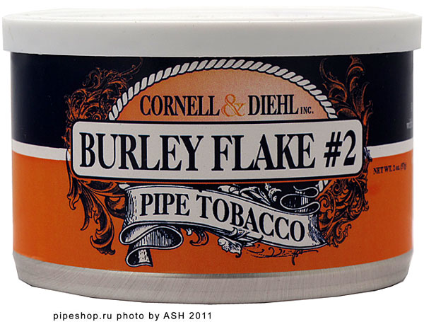   "CORNELL & DIEHL" Tinned Blends BURLEY FLAKE # 2,  57 .