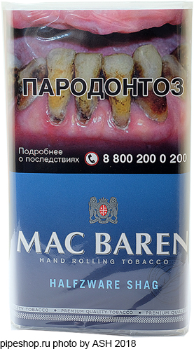    BAREN HALFZWARE SHAG 40 g.