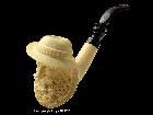 Курительная трубка E. CEVHER MEERSCHAUM PIPESMOKER IN A HAT ESTATE NEW UNSMOKED